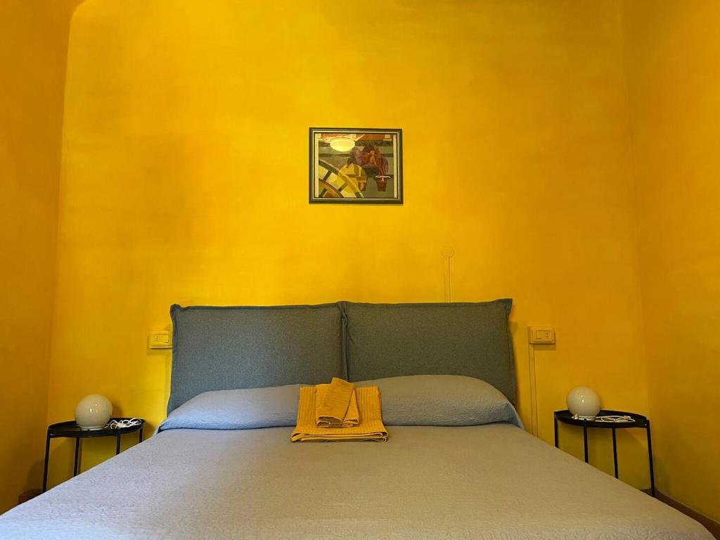 Dettaglio della camera del Gelso Moro
